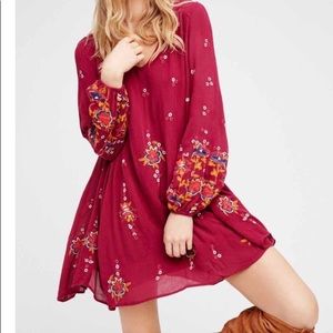 ⭐️NWT Free People embroidery dress